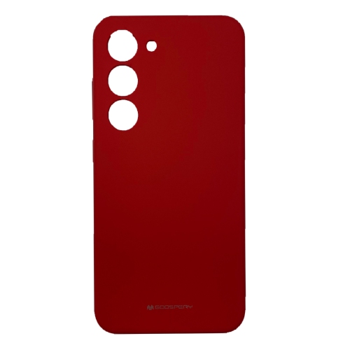 Image 1 of 3.. TopSave Goospery Liquid Silicone Gel Rubber Full Body Protection Cover Case For Samsung Galaxy S25 6.2-inch, Red