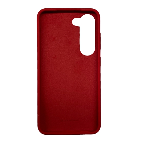 TopSave Goospery Liquid Silicone Gel Rubber Full Body Protection Cover Case For Samsung Galaxy S25 6.2-inch, Red
