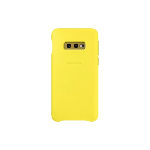 Image 1 de 1.. Étui en cuir pour Galaxy S10e de Samsung – Jaune
