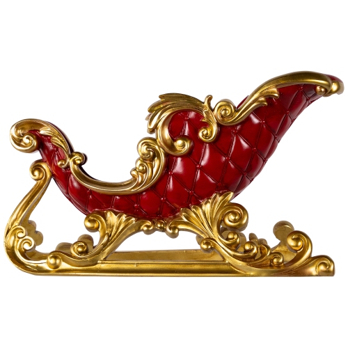 Santa's Sleigh Christmas Decoration - 19"