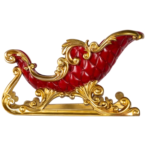 Santa's Sleigh Christmas Decoration - 19"
