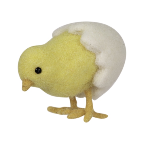 Hatching Egg Baby Spring Chick Easter Figurine - 4.5"