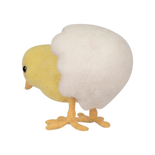 Hatching Egg Baby Spring Chick Easter Figurine - 4.5"