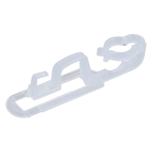 All in One Outdoor Gutter Shingle Clips for Christmas Lights - Pack of 100