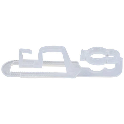 All in One Outdoor Gutter Shingle Clips for Christmas Lights - Pack of 100