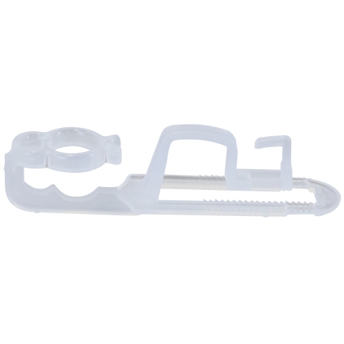 All in One Outdoor Gutter Shingle Clips for Christmas Lights - Pack of 100