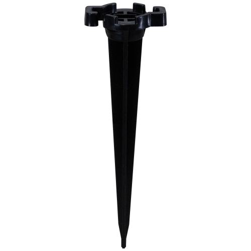 Universal Outdoor Christmas Light Stakes - 5" - Black - Pack of 100