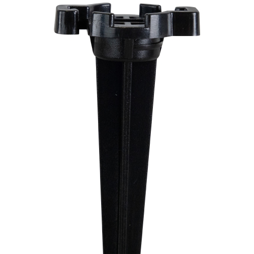 Universal Outdoor Christmas Light Stakes - 5" - Black - Pack of 100