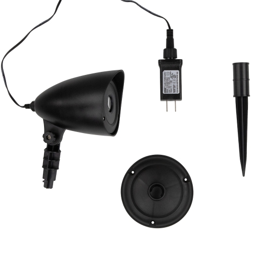 NORTHLIGHT  Halloween Skull Outdoor Light Show Projector - 8"