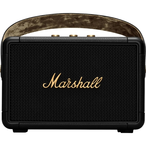 Boîte ouverte - Haut-parleur portatif Bluetooth Kilburn II de Marshall - Noir/Laiton