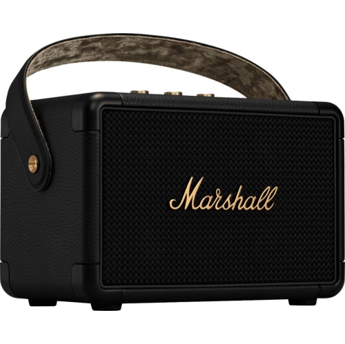 Boîte ouverte - Haut-parleur portatif Bluetooth Kilburn II de Marshall - Noir/Laiton