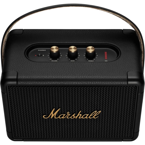 Boîte ouverte - Haut-parleur portatif Bluetooth Kilburn II de Marshall - Noir/Laiton