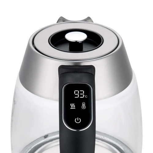 Salton Variable Temperature Touch Control Kettle 1.7 L with Removable Tea Steeper
