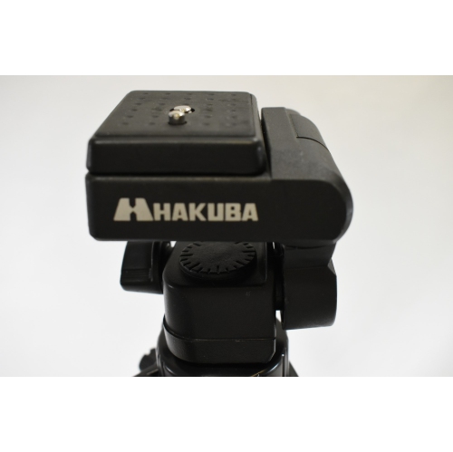 Refurbished - Hakuba S-4500 3-Section Tripod with 3-Way Pan/Tilt Head
