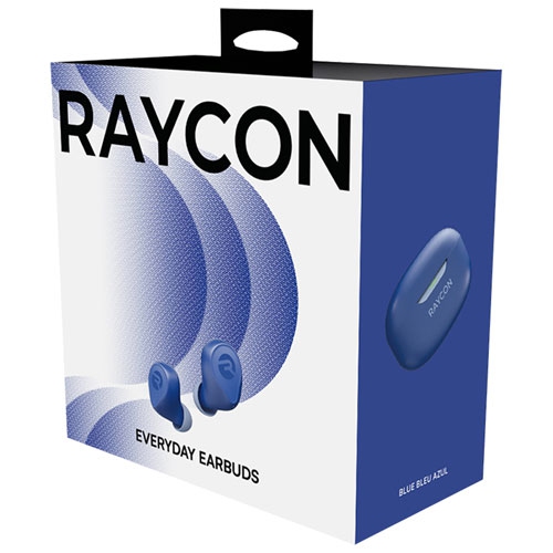 Open Box - Raycon Everyday In-Ear Active Noise Cancelling True Wireless Earbuds - Royal Blue