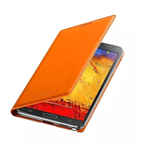 Samsung Galaxy NOTE 3 FLIP CASE - BURNT ORANGE