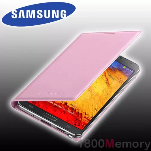 Samsung Galaxy Note 3 Flip Wallet Cover - Blush Pink