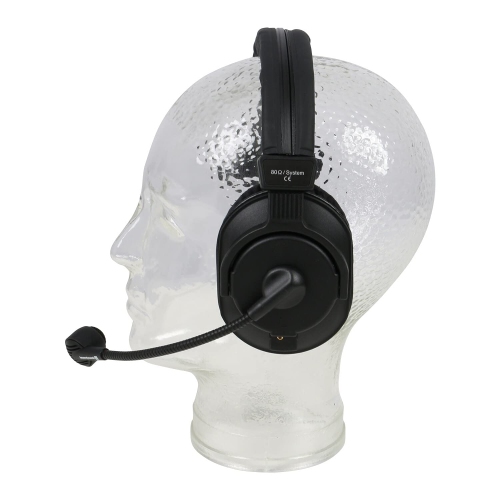 Beyerdynamic DT-280-MKII-200-80 Single-Ear Headset with Dynamic Hypercardioid Microphone, 80 Ohms