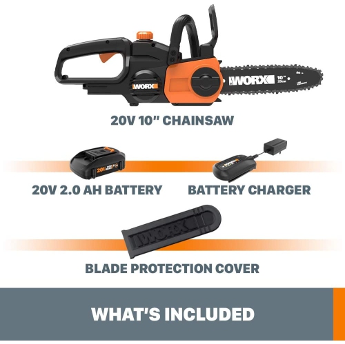 Worx - 10" Cordless Chainsaw
