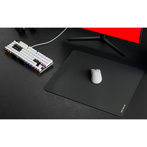 Pulsar Gaming Gears ParaGlide XL Mouse Pad, 19.3"x16.5", Non-Slip Ruber Base, Micro-knit stitch, Medium Speed, Black