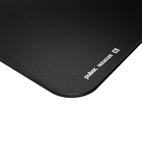 Pulsar Gaming Gears ParaGlide XL Mouse Pad, 19.3"x16.5", Non-Slip Ruber Base, Micro-knit stitch, Medium Speed, Black