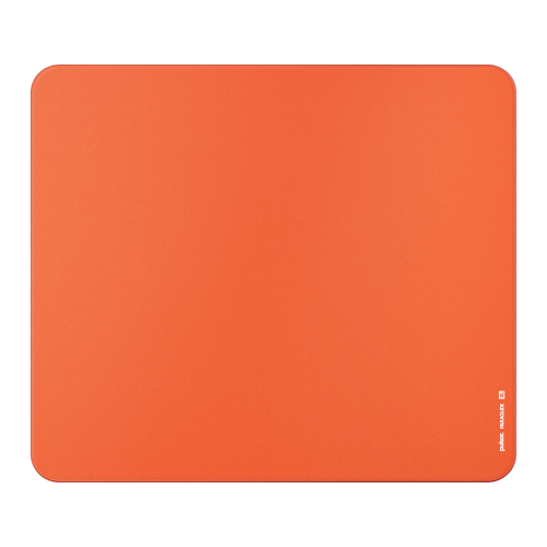 Pulsar Gaming Gears ParaGlide XL Mouse Pad, 19.3"x16.5", Non-Slip Ruber Base, Micro-knit stitch, Medium Speed, Orange