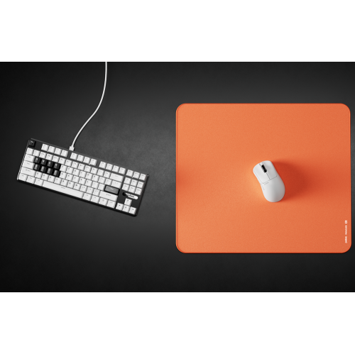 Pulsar Gaming Gears ParaGlide XL Mouse Pad, 19.3"x16.5", Non-Slip Ruber Base, Micro-knit stitch, Medium Speed, Orange