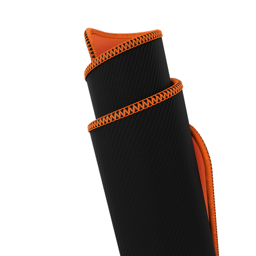 Pulsar Gaming Gears ParaGlide XL Mouse Pad, 19.3"x16.5", Non-Slip Ruber Base, Micro-knit stitch, Medium Speed, Orange