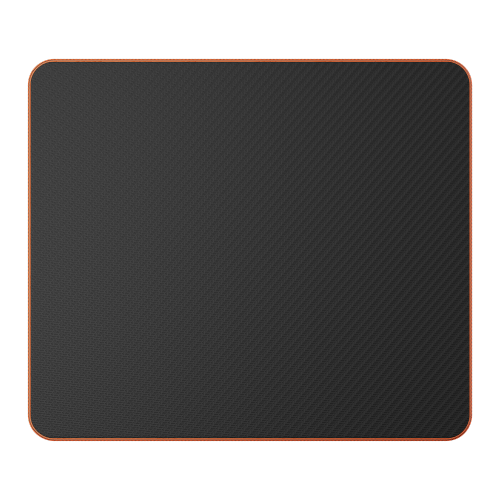 Pulsar Gaming Gears ParaGlide XL Mouse Pad, 19.3"x16.5", Non-Slip Ruber Base, Micro-knit stitch, Medium Speed, Orange