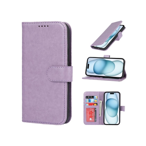 Étui portefeuille pour iPhone 16 Plus, étui folio à rabat en cuir PU de qualité supérieure avecfente pour carte, support et fermeture magnétique,