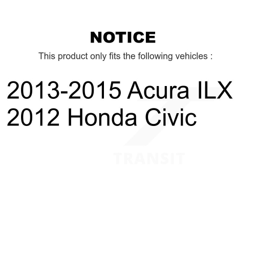 Front Left Lower Suspension Control Arm Ball Joint Assembly 72-CK622038 For Honda Civic Acura ILX
