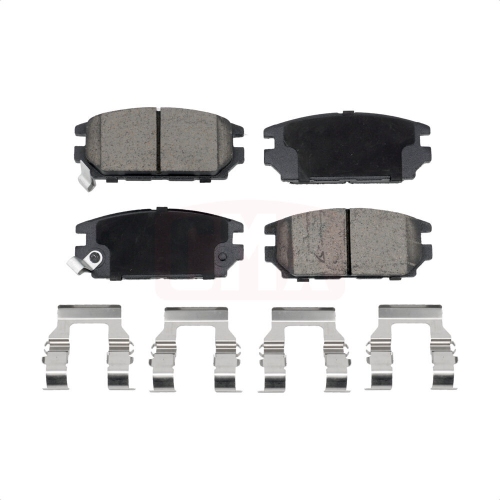 Image 1 de 8.. Plaquettes de frein arrière en céramique CMX-D532 pour Mitsubishi Eclipse Galant Dodge Stealth Eagle Talon 3000GT