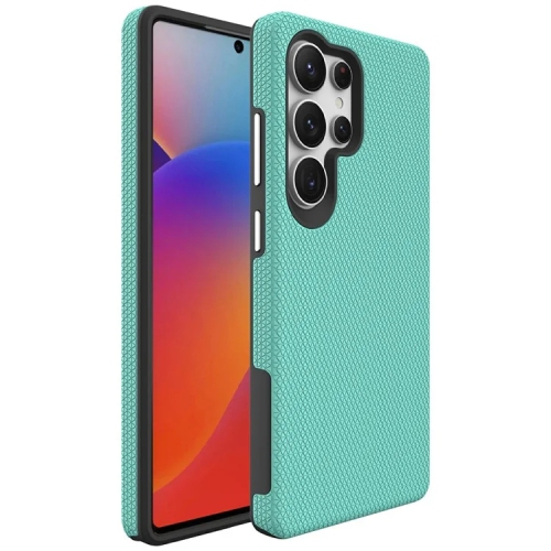 [CS] Slim Fitted Hybrid Hard PC Shell Shockproof Case Cover for Samsung Galaxy S25 Ultra, Teal