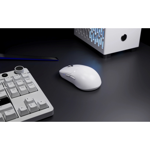 Pulsar Gaming Gears X2H V3 Size Mini Wireless Gaming Mouse, Lightweight 51g, Pulsar XS-1 Sensor, 8K Ready, High Hump, Symmetrical Shape, White
