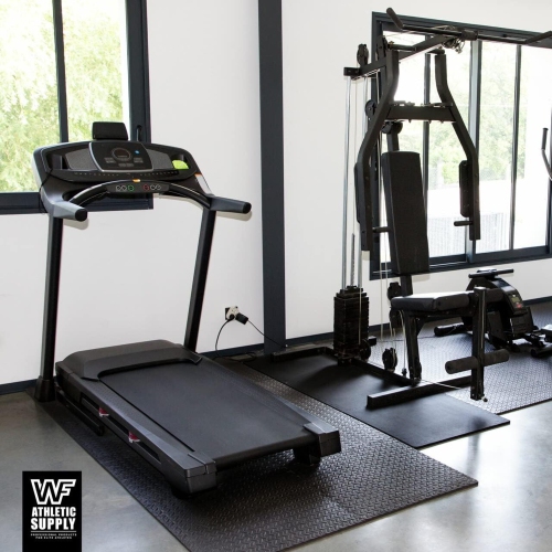 CAPHAUS EVA Foam Floor Tiles, 24 Inch x 24 Inch x ¾” Extra Thick Puzzle Exercise Mat, Interlocking Foam Gym Mats for Home and Gym Equipment