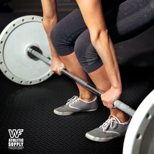 CAPHAUS EVA Foam Floor Tiles, 24 Inch x 24 Inch x ¾” Extra Thick Puzzle Exercise Mat, Interlocking Foam Gym Mats for Home and Gym Equipment