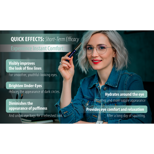 MERRISUN Screen Fatigue Eye Serum – Hydrating & Revitalizing Care for Tired, Screen-Weary Eyes – Reduces Puffiness & Dark Circles with Antioxidant