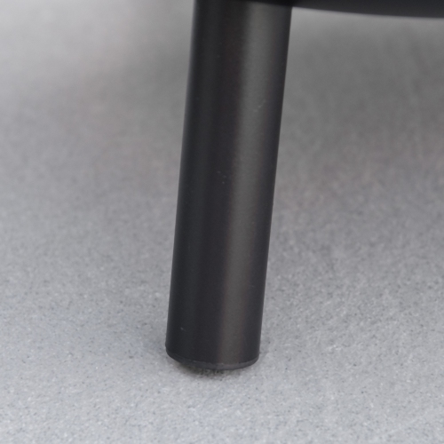 Outsunny 23" Round Outdoor Fire Pit, Portable Wood-Burning Firepit with Support Legs for Garden, Patio, Backyard, Camping, Bonfire, Black