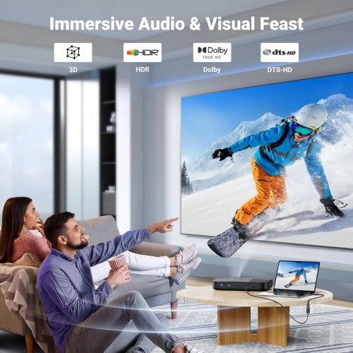 HDMI Extension Cable 15FT, HDMI Male to Female HDMI Cord Supports 4K 60Hz 3D HDR for Oculus Rift, PS4 PS3, TV Stick, Switch Lite, Blu Ray Player, 3D