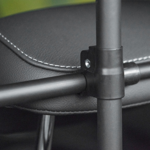 PawHut Dog Car Barrier, Adjustable Pet Car Barrier for SUVs, Vehicles, Vans, Universal Back Seat Dog Fence Guard for Safety Car Travel, Black