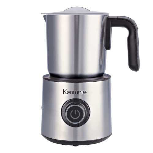Kenmore 4-in-1 Automatic Milk Frother & Steamer 16oz Hot & Cold Foam