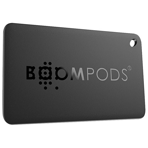 Boompods BoomCard Bluetooth Item Tracker - Black