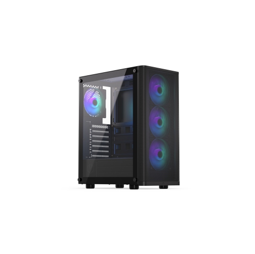 Endorfy Ventum 200 ARGB - ATX Computer Case - Black