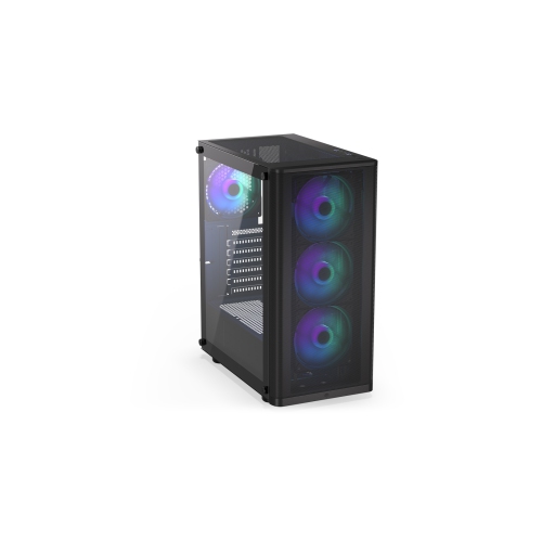 Endorfy Ventum 200 ARGB - ATX Computer Case - Black