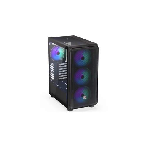 Endorfy Arx 500 ARGB - ATX Computer Case - Black