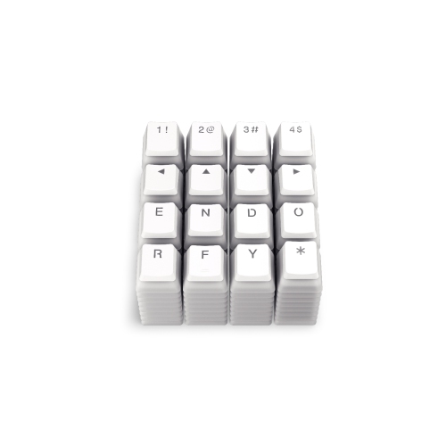 Endorfy PBT Pudding Keycaps - Onyx White