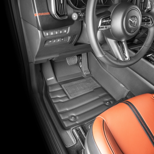 TuxMat - For Mazda CX-50 Hybrid 2025-2026 Models - Custom Car Mats - Maximum Coverage, All Weather, Laser Measured - This Full Set Includes 1st and