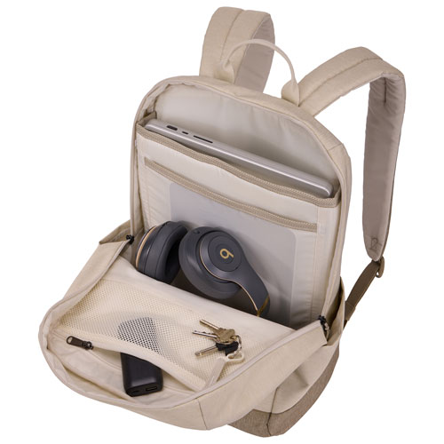 Thule Lithos 16" 20L Laptop Commuter Backpack - Pelican Grey/Faded Khaki