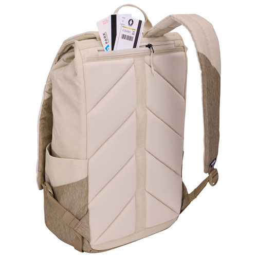 Thule Lithos 14" 16L Laptop Commuter Backpack - Pelican Grey/Faded Khaki