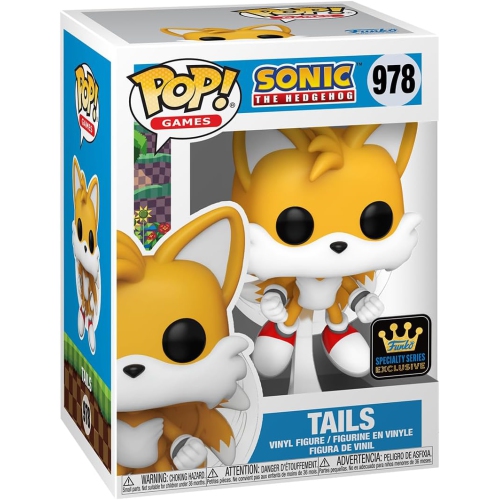Funko Pop! Games: Sonic - Miles Tails Prower - Tails - - Pelosino - Sonic The Hedgehog